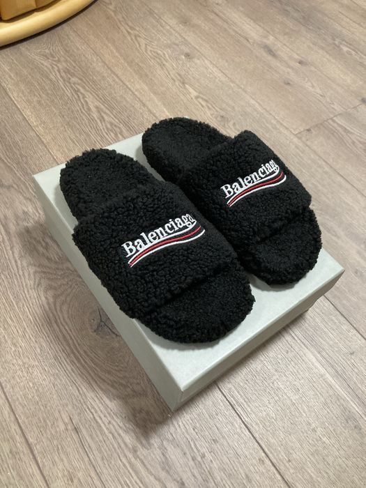 Balenciaga Fur Slides (37 ; 38 ; 39 ; 40 ; 41)