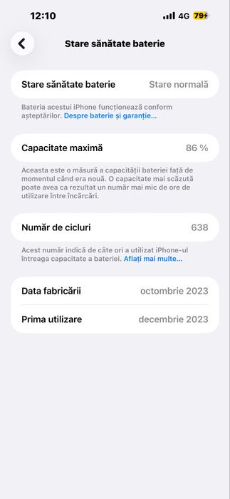 Vând Iphone 15 plus !
