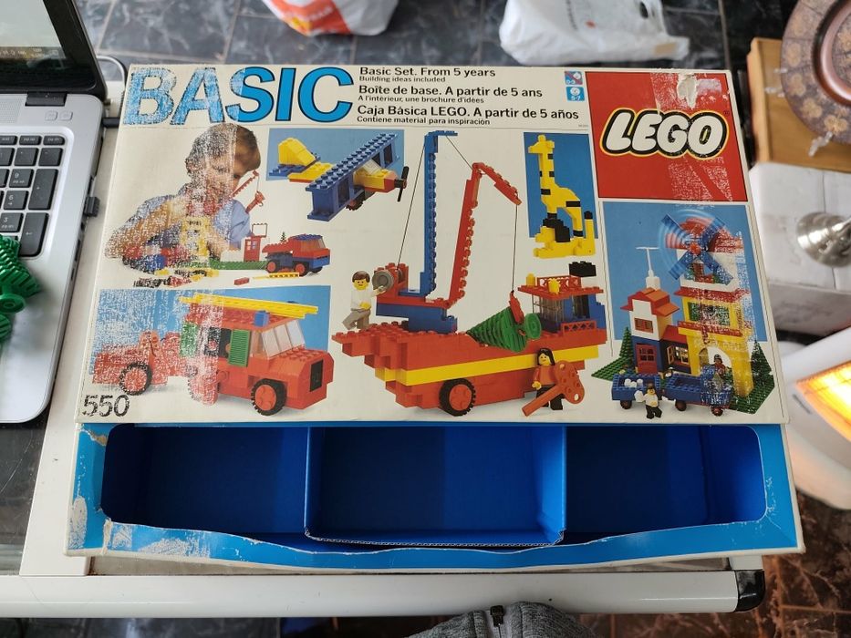 Лего 550 lego basic 1985 г