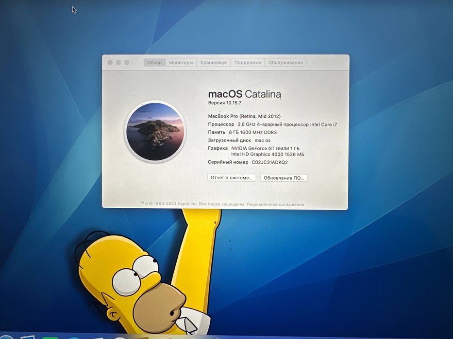 MacBook Pro (Retina Mind 2012)