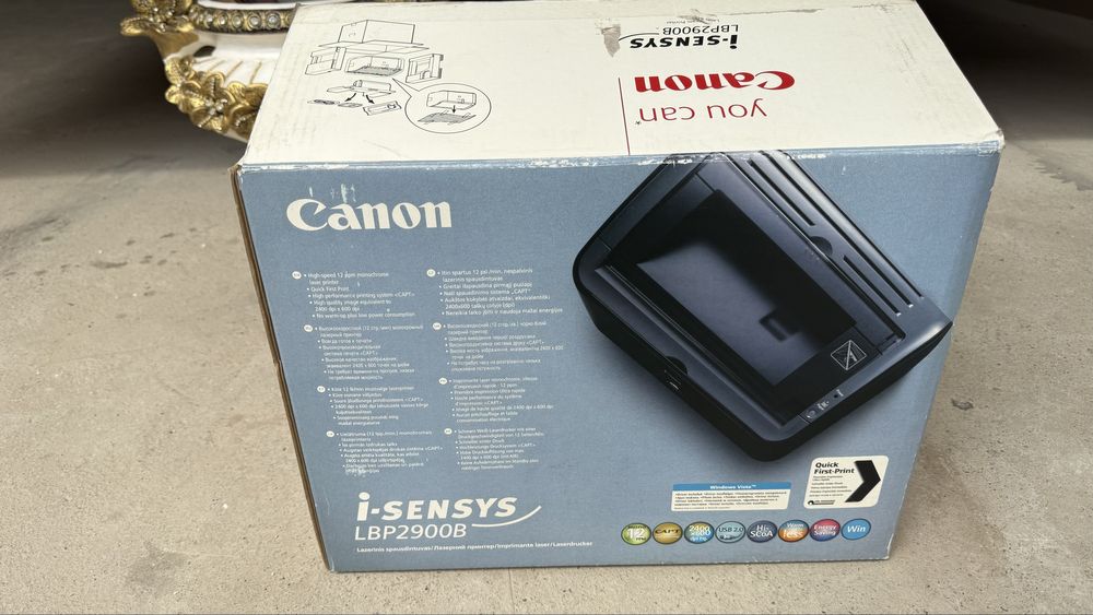 как новый canon 2900 с коробке sotiladi uyda turgan