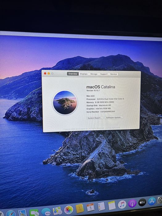 Mac Mini A1347 Late 2014 1TB i5 8Gb DDR3