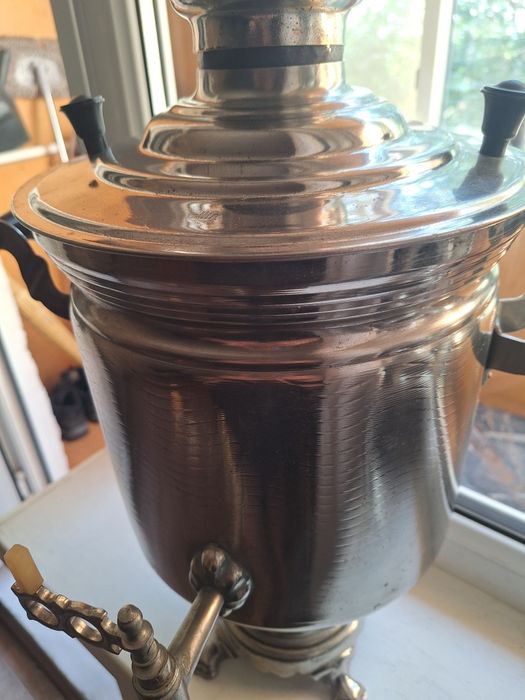 Самовар на дровах ссср.