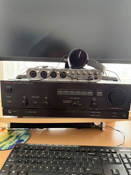 Amplificator boxe si placa de sunet