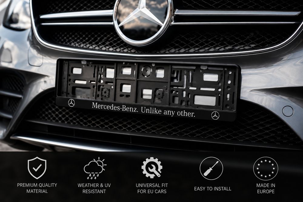 Рамки за регистрационен номер Mercedes Unlike any other