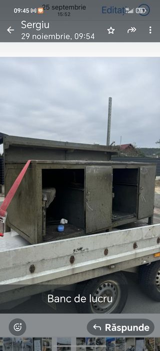 Banc metalic de vanzare