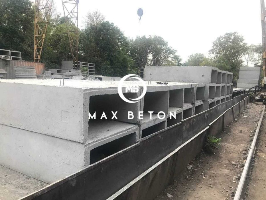 Лотки теплотрасс и плиты перекрытия к ним