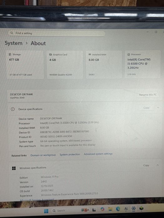 Pc Gaming (i5, 8gb, ssd 512gb, gpu 4gb) + monitor HP 24" FHD