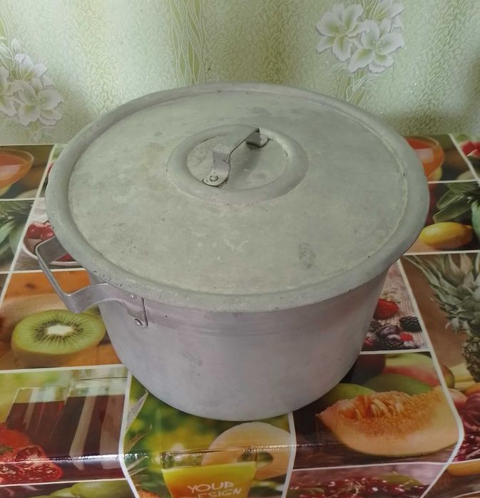 Кастрюля алюм. 8 литров