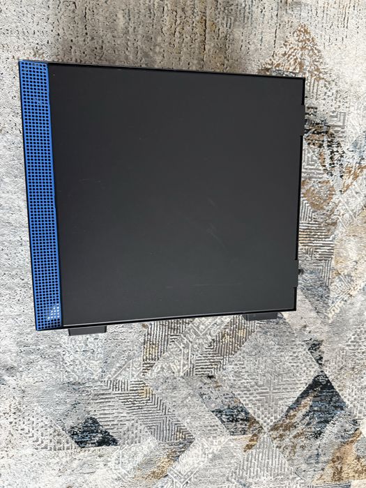Carcasa pc NZXT H200 ITX - blue / black