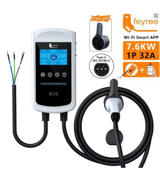 Statie de incarcare 7.6KW 32A monofazic