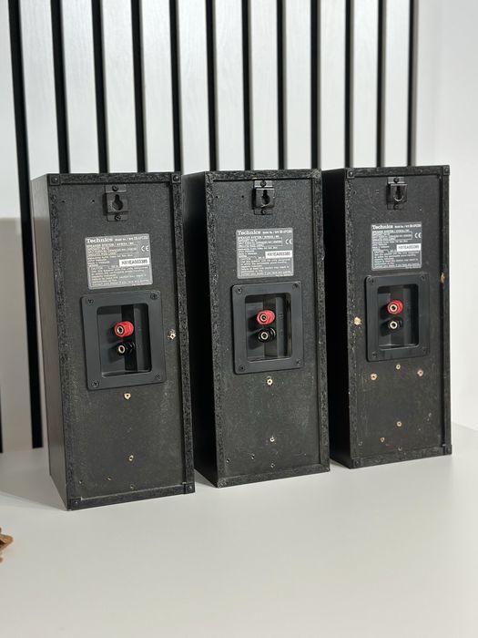 Set Vintage 3 Sateliti Boxe Technis Retro SB-AFC250 Perfect Functionali Stare Estetica Buna