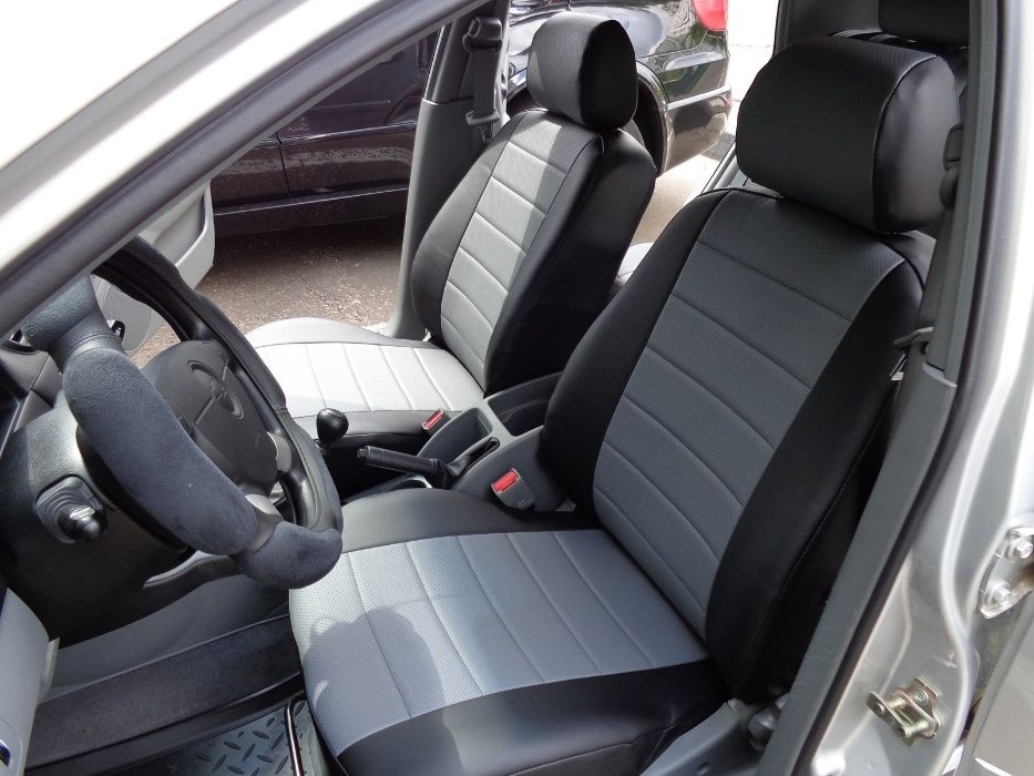 Авто чехлы из экокожи "АВТОПИЛОТ", Для Chevrolet Gentra, Lacetti.