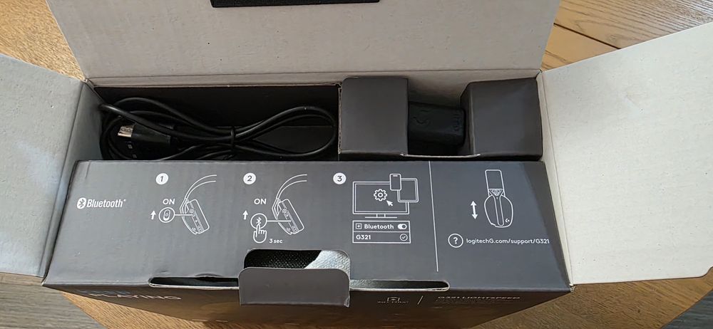 Геймърски слушалки Logitech G321, мишка Logitech  MX Master 2S