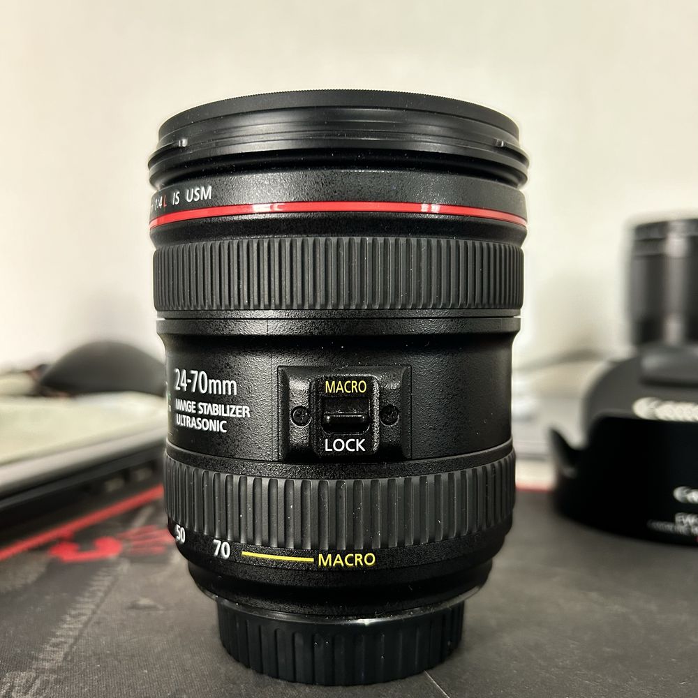 Canon EF 24-70mm f/4L IS USM: 235 000 тг. - Объективы Алматы на Olx