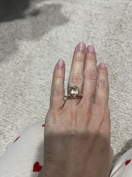 Inel dama aur 14k
