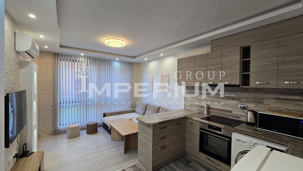 ЕКСКЛУЗИВНО! Двустаен обзаведен апартамент  под наем жк. Възраждане 3