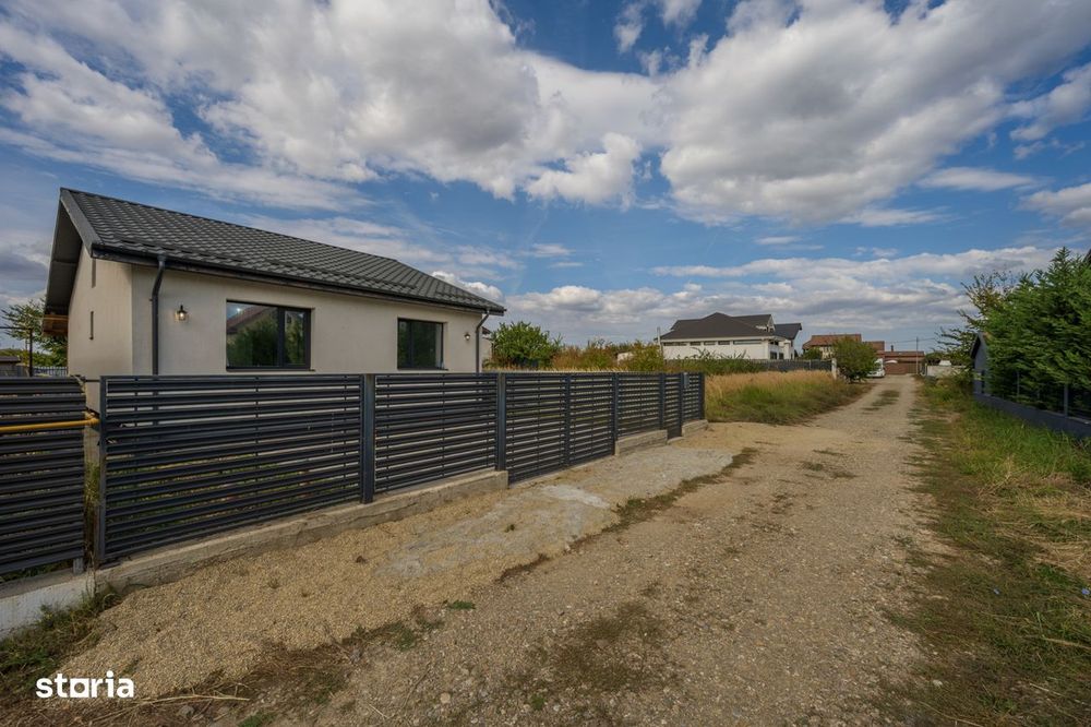 Casa noua   parter 2025 | 3 camere | 2 bai | terasa 24 mp acoperita |
