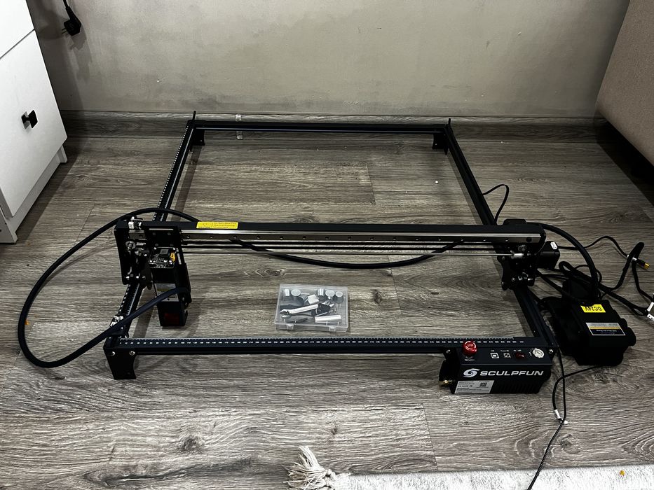 Лазерный станок sculpfan s30 11w с рабочей полец 60*60 см