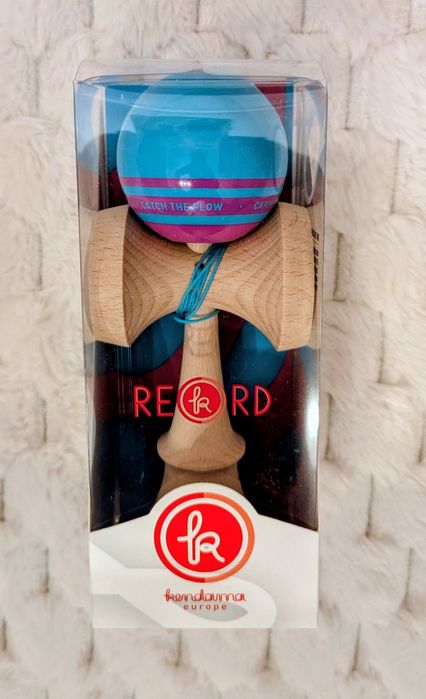 Kendama Europe - Record Plus Aloha MC, base hole, diverse culori