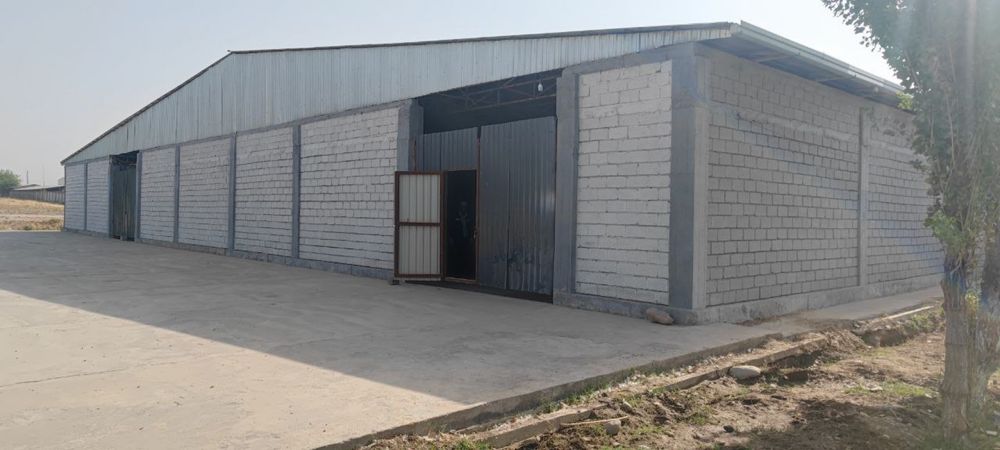 Omborxona 1.200m2  PROMZONA Ohangaron shahar