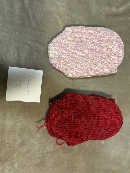 Плетени вълнени чорапи