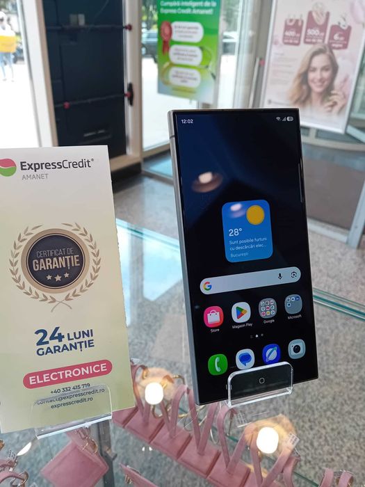 Samsung S24 Ultra 12/512Gb 10/10 (Iulius Mall)(B-525) Garantie 2 ani!