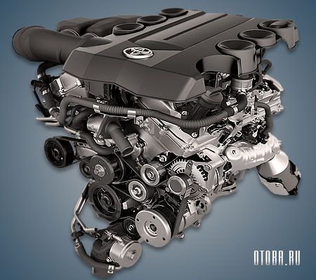 Двигатель Toyota 1GR-FE ремонт