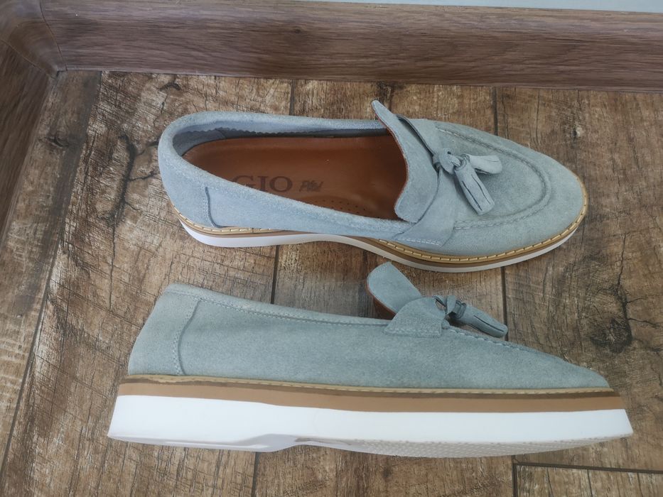 Обувки естествен велур, номер 41