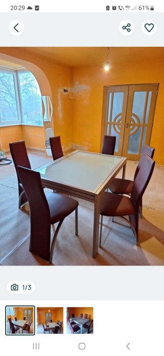 Masă extensibilă  potrivit si pentru terasă