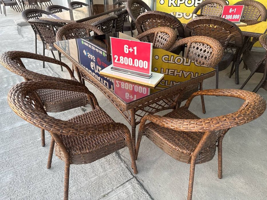 Arzon sifatli ratan mebil