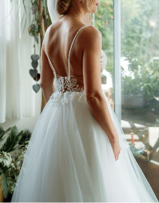 Булчинска рокля на Romantika fashion София Борисова размер С