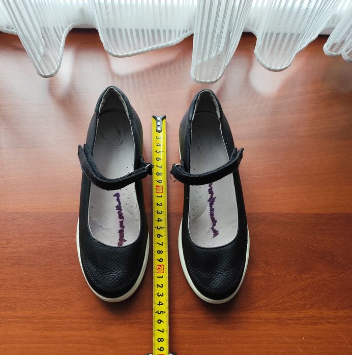 Туфли кожаные 34 размера "Юничел"