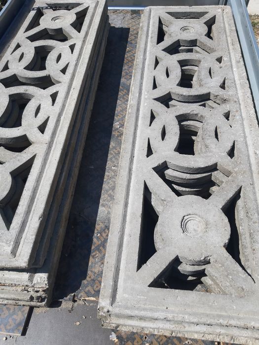 Placa gard beton 10 buc