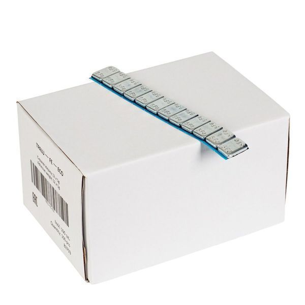 Кутия залепващи се тежести 5 г round 100 ленти invento