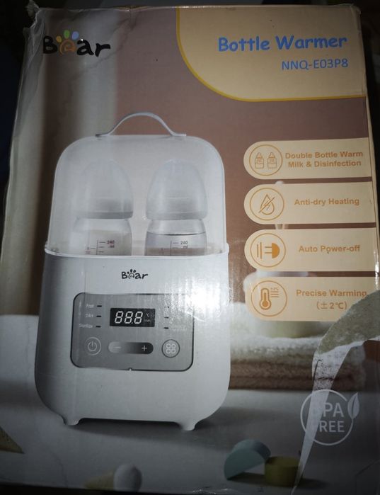 Bear Baby Bottle Warmer 6в1 – мултифункционален уред за бебешки шишета