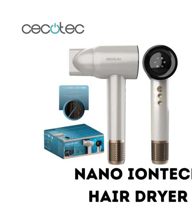 Сешоар Cecotec IoniCare RockStar Nano IonTech, 2400W, Сребрист