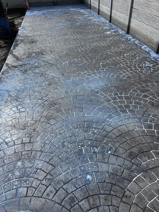 Beton amprentat si elicopterizat concept