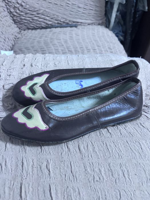 Татарские тапочки 23.5 кожа