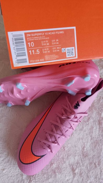 Nike ZM Superfly 10 ACAD FG/MG- Magic Flamingo/Black