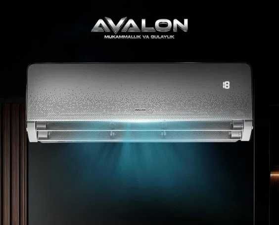 Кондиционер AVALON 12 BRUGGE GREY inverter Спервых рук+Доставка!