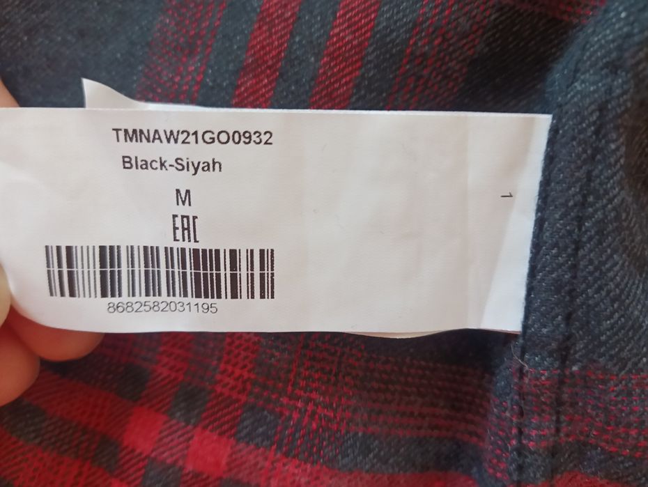 Cămașă TrendyolMan, mărimea 40=M, bumbac50%, poliester 50%
