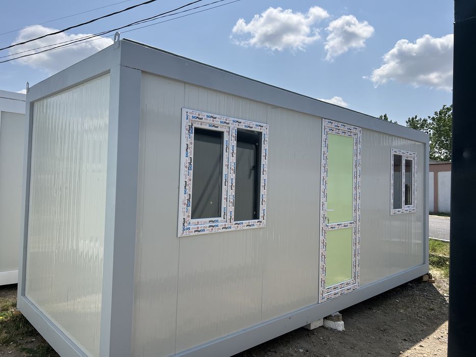 Containere de locuit de santier vestiar sanitar modular standard