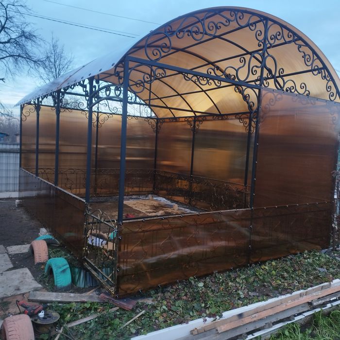 Изготовление навесов беседок