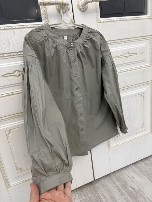 Новый Рубашка Черный Хаки