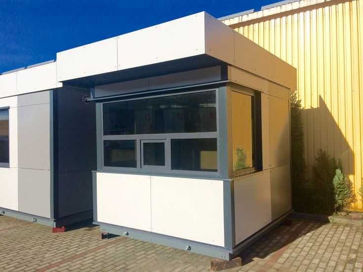 Будка охраны КПП 3х2 -готовая модульная