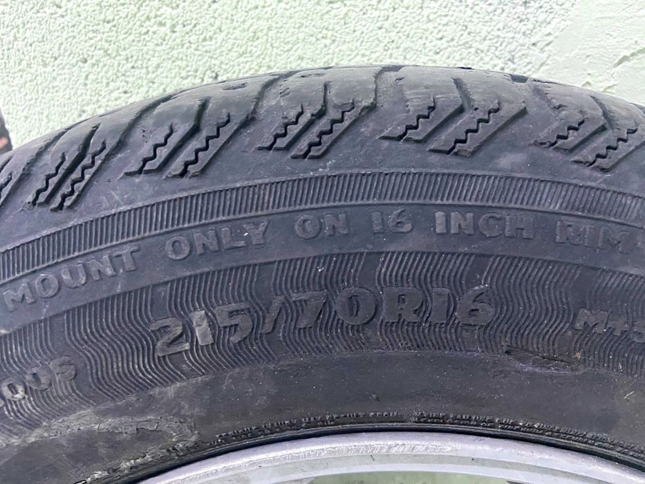 Диски и шины R16 215/70 зимние