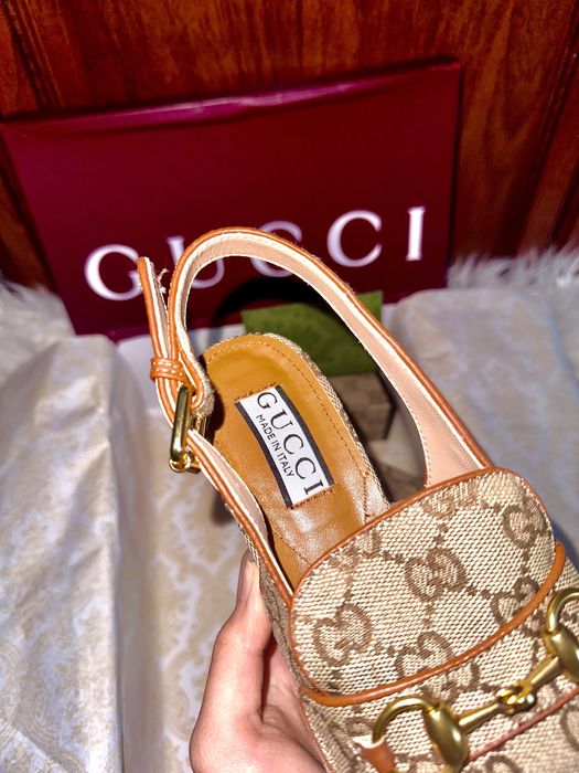 Текстильные туфли Horsebit