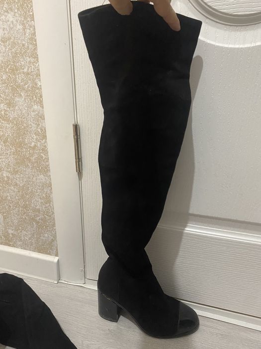 Ботфорды сапоги длинные