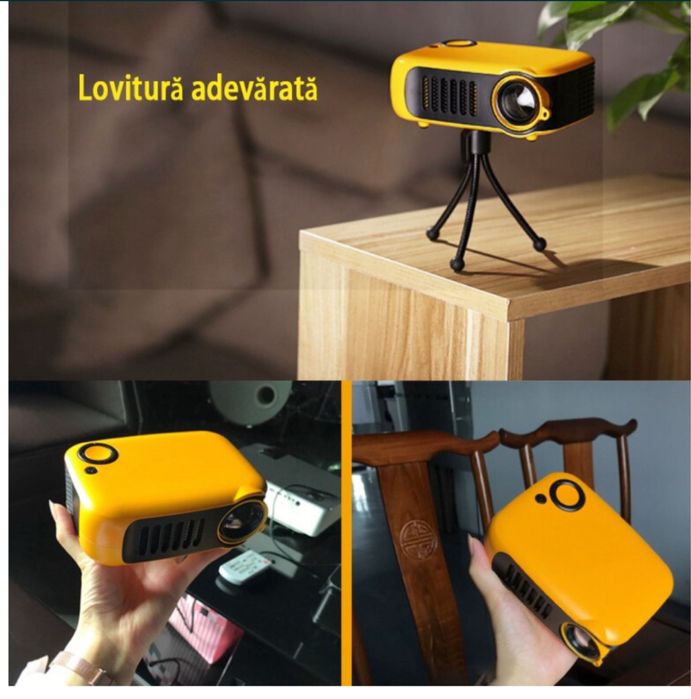 Mini proiector portabil